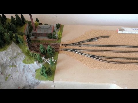 Model railway N gauge / 1:160 - Part 26 - Module Fiddle Yard / Storage yard Part 1 - Model building