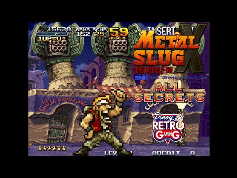 Metal Slug X: Super Vehicle-001 (Neo Geo) - (Level 4 | Marco | All Secrets)