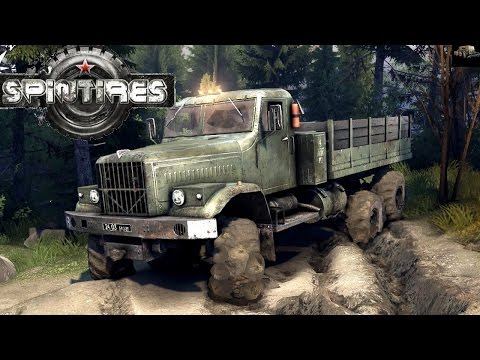 SPINTIRES 2014 New Official Map - The Pit Map - Type C-255 Truck Part 1