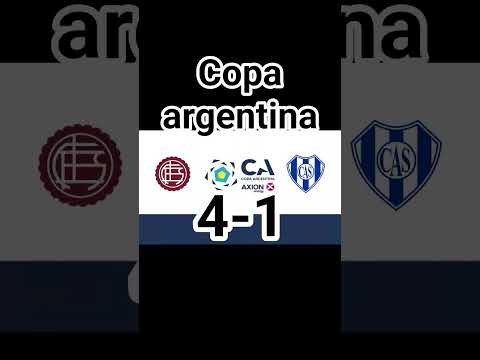Lanús 4-1 sarmiento de la banda