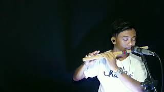 Download lagu (RIZAL FEBRIAN)dengan seruling dangdut nya#cover lagu sepiring berdua/ mp3