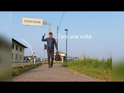 Mortara (once upon a time) . L'arrivo di Skanna alla Stazione ferroviaria.        #mortara