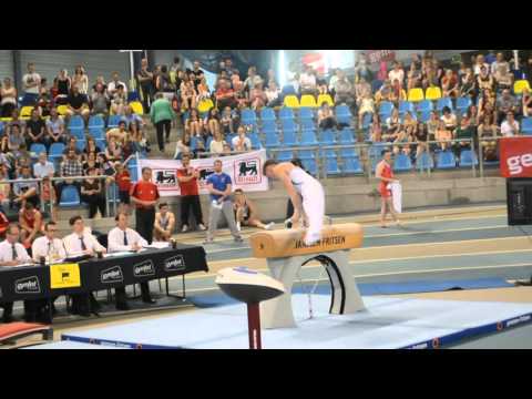 2016 Belgian Championships - Maxime Gentges (Srs) Pommel horse