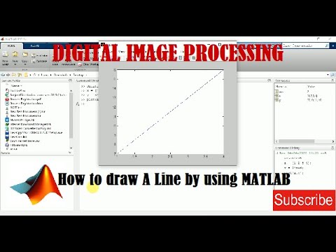 How to draw a Line by using MATLAB