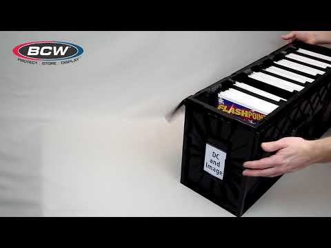 BCW Long Comic Book Bin