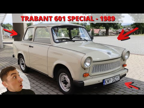 JEŹDZIMY TRABANTEM z 1989 roku - Prezentacja egzemplarza na sprzedaż