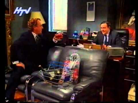 HTV West continuity incl Peter Crawford in-vision link (December 1992)