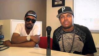 Three 6 Mafia behind the scenes