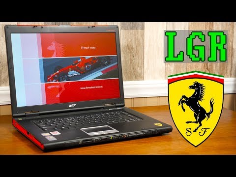 エイサーフェラーリ: 2005年から2,000ドルのWindows XPのラップトップ (Acer Ferrari: The $2,000 Windows XP Laptop from 2005)