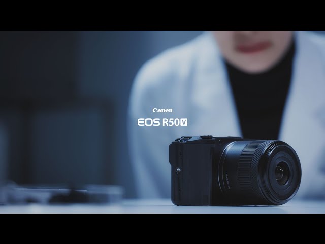 Vidéo CANON EOS R50 V + RF-S 14-30 mm f/4-6,3 IS STM PZ + Poignée/Trépied HG-100TBR + Micro DM-E100 + Carte SD 128GO