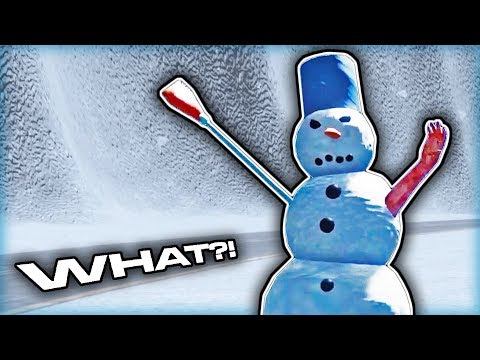 I Got Attacked by Evil Snowman Zombies on Christmas! (The Long Drive Winter Update)
