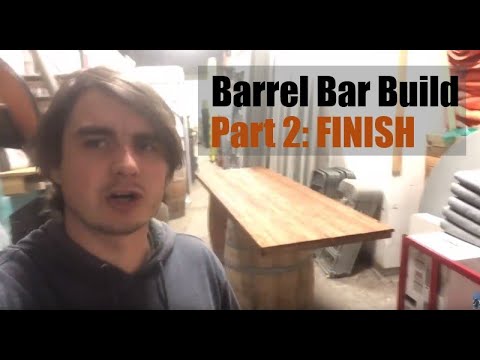 Barrel Bar Build - Growing Event Rental Business