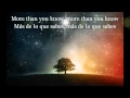 Eddie Vedder - More Than you Know (Lyrics)