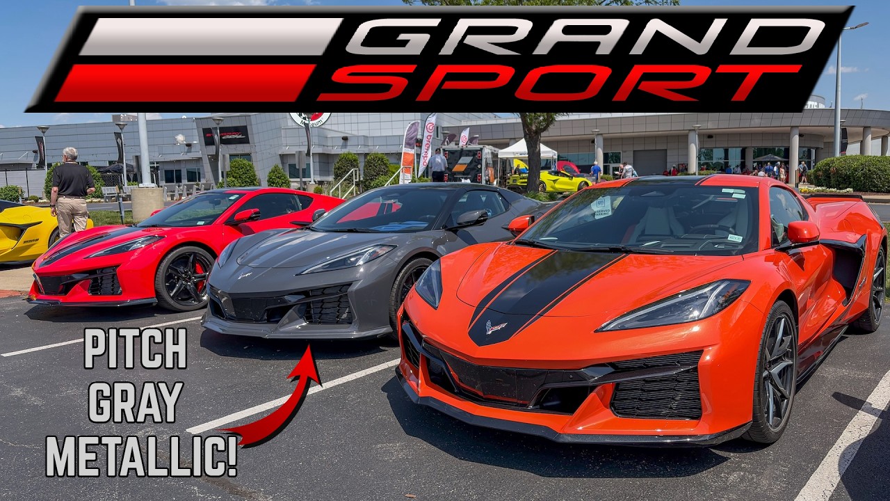 NEW C8 Corvette Grand Sport AND New COLORS! FIRST LOOK at NCM Bash 2026!