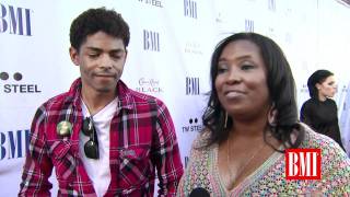 Brandon Howard & Mary Brown Interviewed at BMI Urban Awards 2011