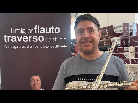 New premium flute from Simone Ginanneschi, flute maker in Italy. Open holes, pointed keys, split E. image 14