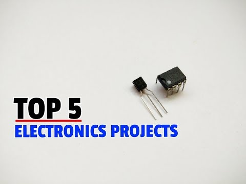 Top 5 Electronics Projects..Simple Projects.. Video