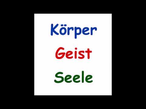 KÖRPER- SEELE - GEIST - ERKLÄRUNG...B.D. - Nr: 4757