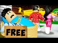 ABANDONED By BILLIONAIRE Family A Roblox Movie