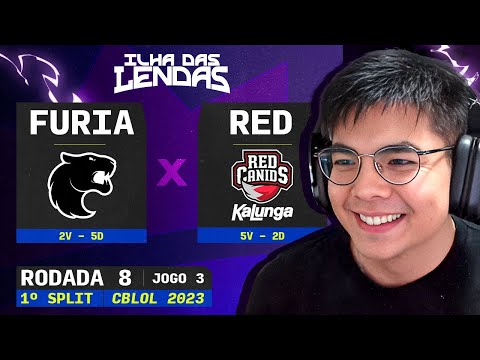 Furia x Red Canids | CBLOL 2023: 8ª Rodada - 1ª Etapa | Ilha das Lendas
