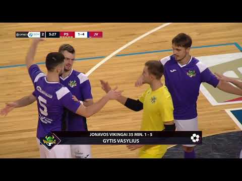 Optibet Futsal A Lyga | Panevėžys-Sportidus - Jonavos Vikingai | Rungtynių Santrauka |