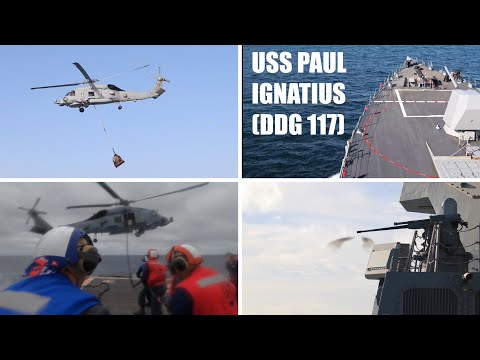USS Paul Ignatius (DDG 117) Completes First FDNF-E Patrol in 6th Fleet AOR