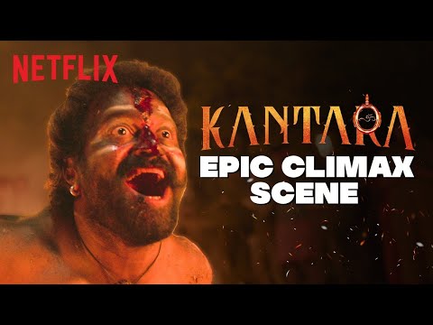 Kantara ’s LEGENDARY Climax Scene 🔥 | Rishab Shetty | #Kantara | Netflix India