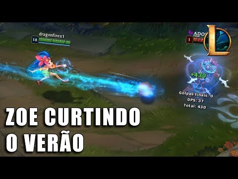 Zoe Curtindo o Verão - League of Legends (Prévia)