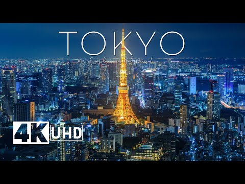 Tokyo, Japan 🇯🇵 in 4K ULTRA HD HDR 60FPS Video by Drone