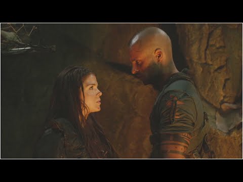 The 100 1x10: Lincoln asks Octavia to run away with him [1080p+Logoless] (Limited Background Music)