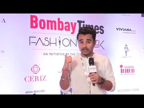 Aditya Malik Introducing the event- Day 3 (Bombay Times Fashion Week 2018)