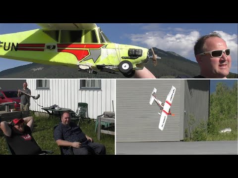 Action like in the old days - Crashes - Potato gun action - Crazy RC pilots