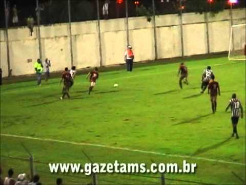 Os gols de Corumbaense 2 x 1 Águia Negra pelo Estadual Série A 2011