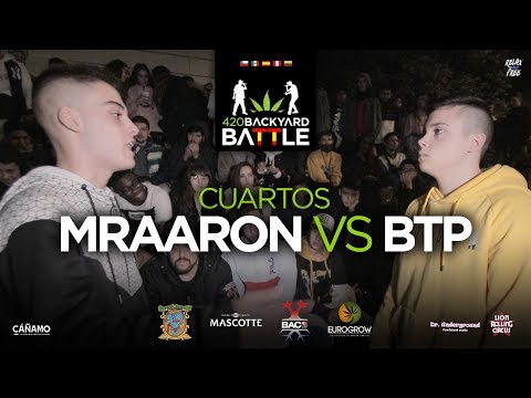 MRAARON vs BTP. 4os Barcelona. 420 Backyard Battle 2019-20