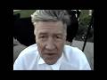 David Lynch Promotes a Film with a Cow