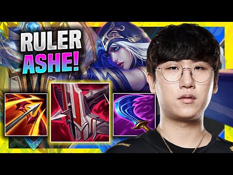 RULER IS A MONSTER WITH ASHE! - GEN Ruler Plays Ashe ADC vs Aphelios! | Season 11
