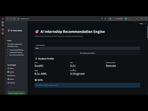 Task Submission - DAS003048 - Recommendation Engine