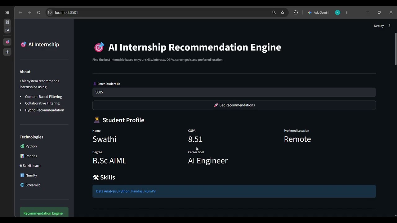 Task Submission - DAS003048 - Recommendation Engine