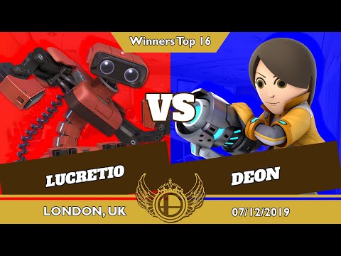 UKIE Circuit LCQ - Winners Top 16 - Lucretio (ROB) vs. Deon (Mii Gunner)