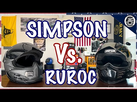 Simpson Outlaw Bandit vs Ruroc Atlas 2.0 🥊