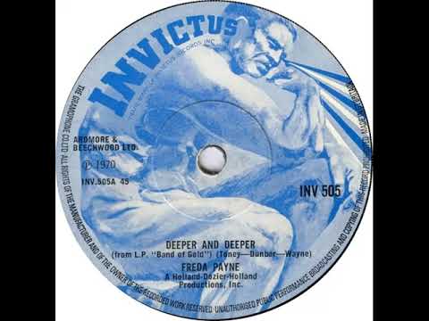 UK New Entry 1970 (215) Freda Payne - Deeper And Deeper