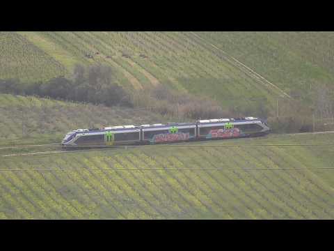 Draisina in manovra, lavori sulla Via Milo e Minuetto Diesel in transito ad Alcamo Diramazione!