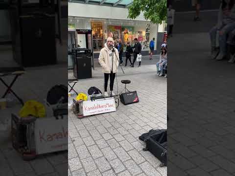 Goo Goo Dolls - Iris - Busking cover by Kama Williams