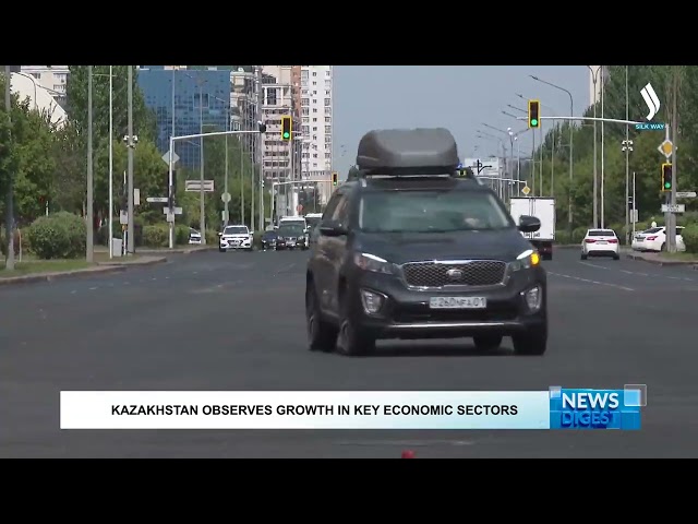Kazakhstan observes growth in key economic sectors