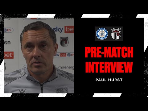 Pre-Stockport with Paul Hurst