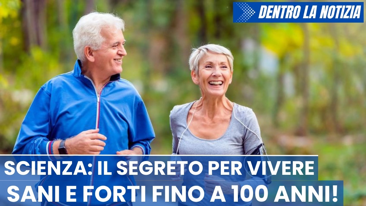 MEGA STUDIO su 800.000 persone rivela sorprendente segreto per vivere sani e forti fino a 100 anni!