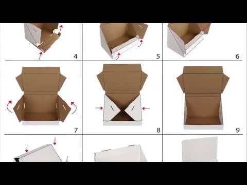 Miniatura de vídeo con instrucciones de montaje para expositores de cartón