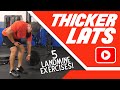5 Landmine Back Exercises for Wider, THICKER Back Muscles
