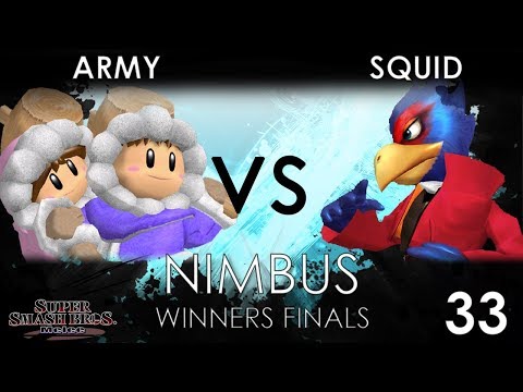Nimbus #34 - TNC | ARMY (Ice Climbers) VS Squid (Falco) - SSBM Winners Finals