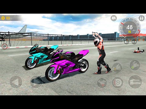 Motor Bike Stunts driving 3d - Extreme Motorbikes - Motocross Racing Best Bike Android Ios Gameplay